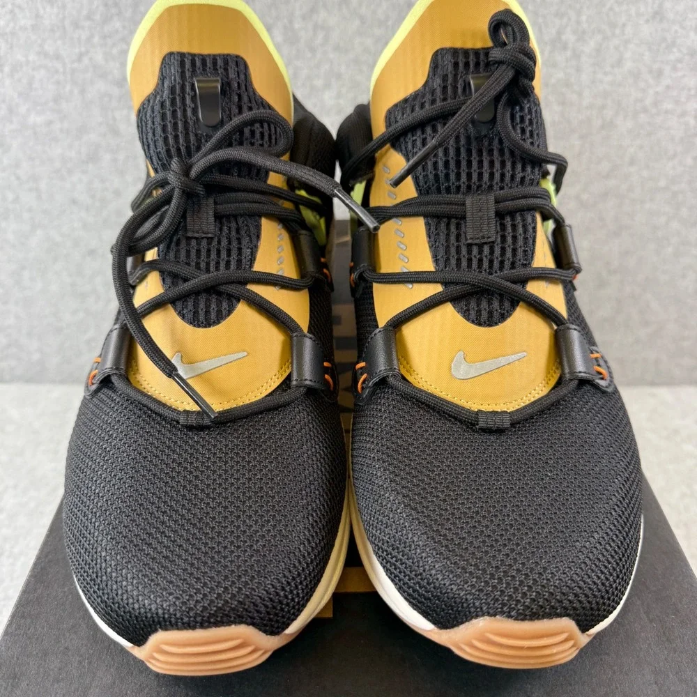 Nike Zoom Moc THE10TH AT8695-001 Black Phantom Club Gold SIZE‎ 10.5 Sneakers